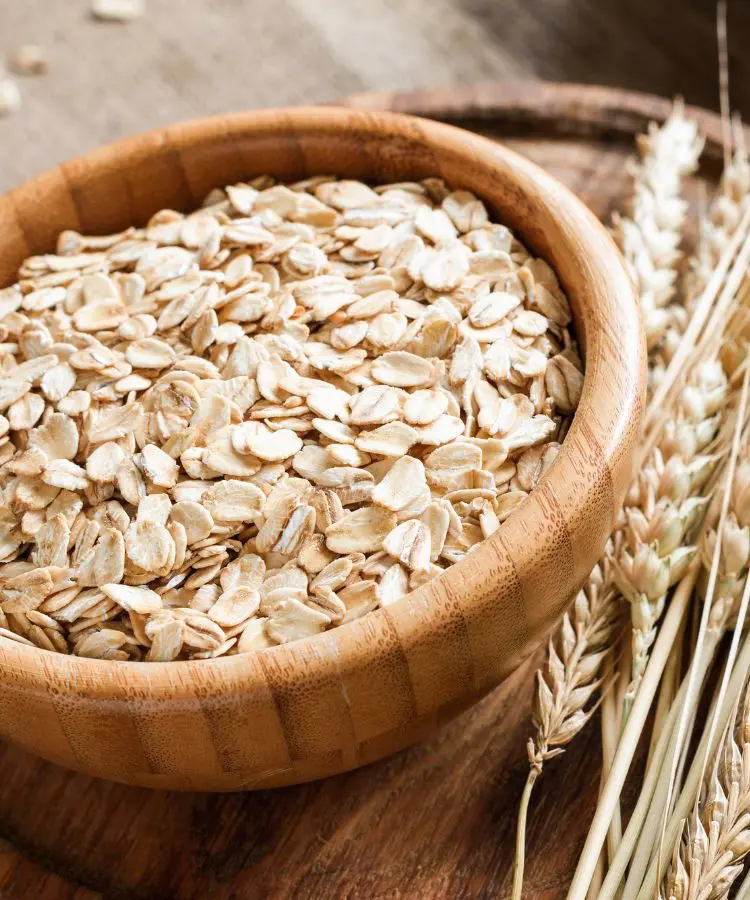Cuenco con avena